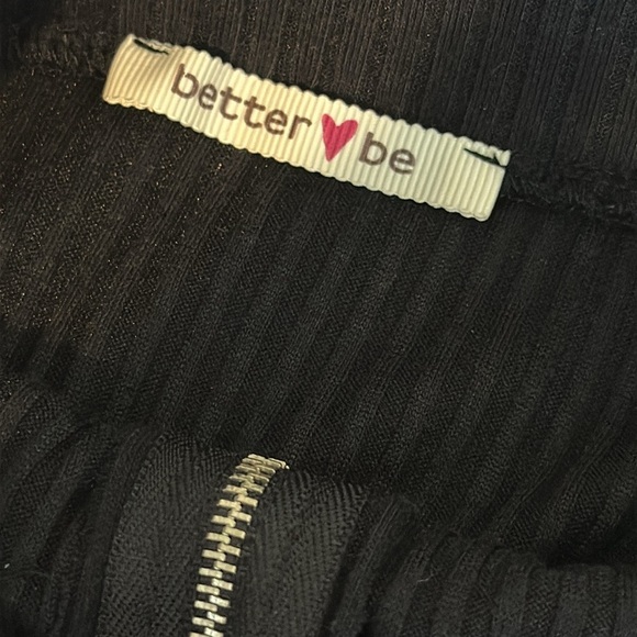 Better be black zip-front Ribbed skirt - Picture 5 of 5